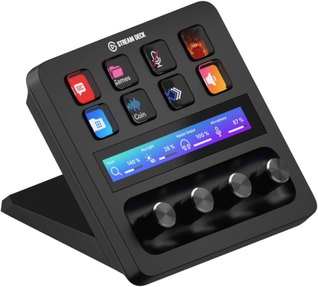 Elgato Stream Deck + XLR Audio Mixer & Studio Controller - New Condition