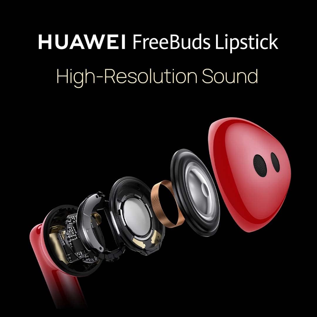 HUAWEI FreeBuds Lipstick, Wireless Bluetooth Open-fit Earphones with Active Noise Cancellation 2.0 - New Condition
