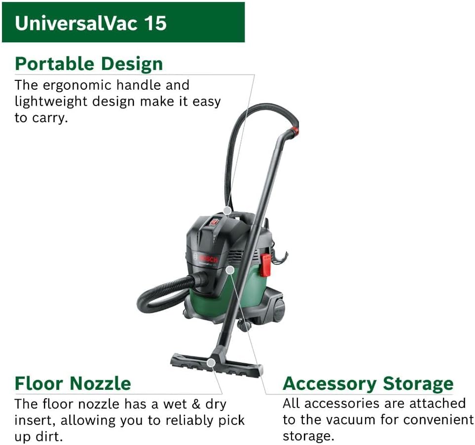 Bosch Home & Garden Bosch 1000W Wet & Dry Vacuum Cleaner & Blower - Excellent Condition
