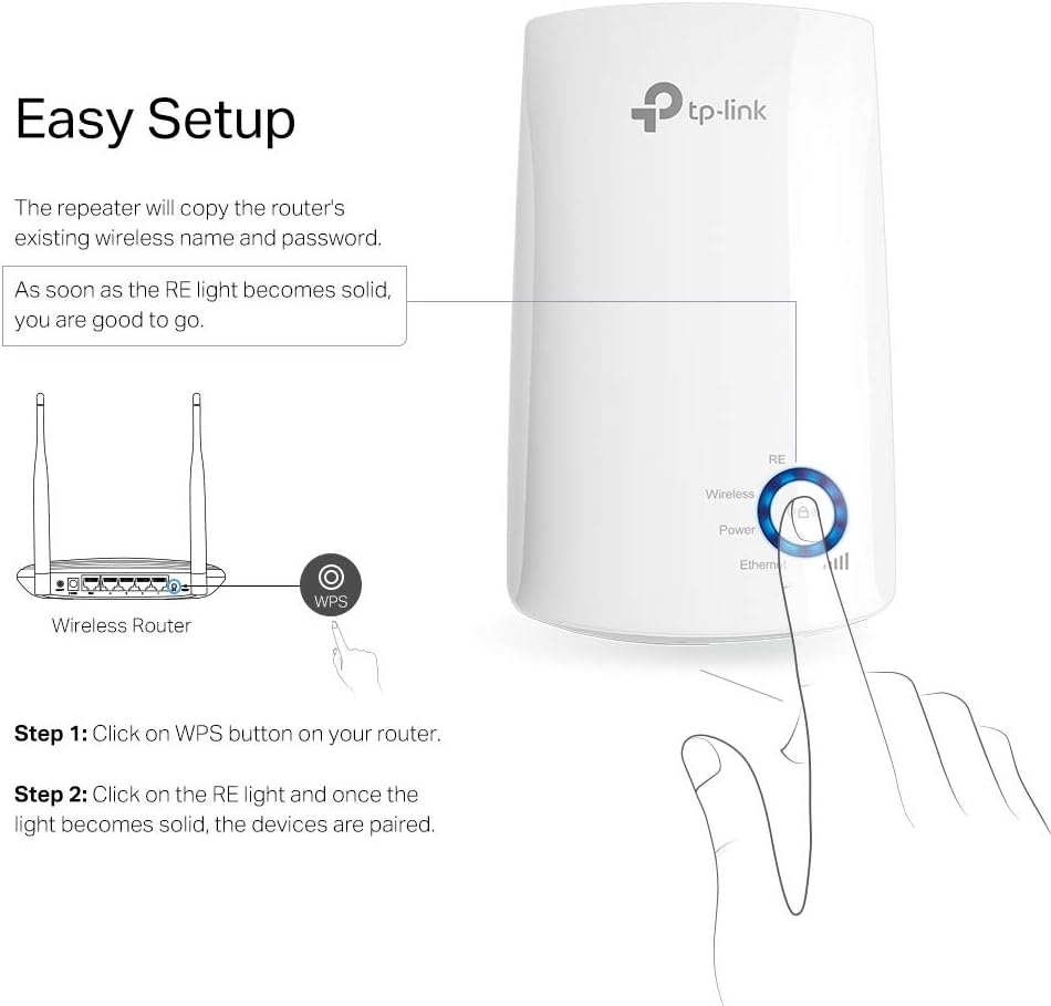 TP-Link TL-WA850RE N300 Wi-Fi Range Extender - New Condition