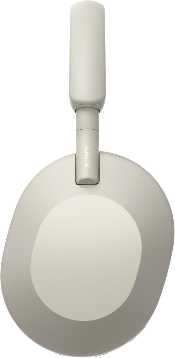 Sony WH-1000XM5 Wireless Noise Cancelling Headphones – 30-Hour Battery, Hi-Res Audio, Multipoint, Silver - Excellent Condition