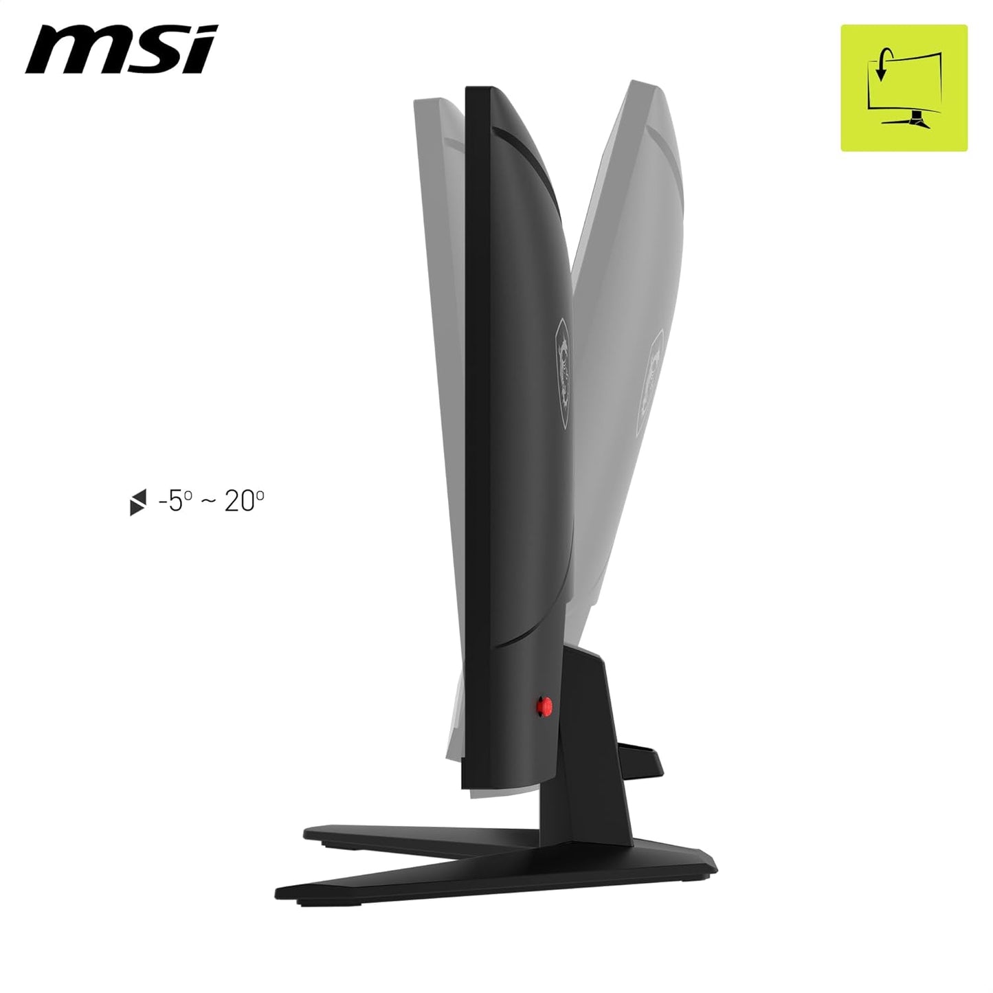 MSI MAG 244F 24' FHD (1920 x 1080) IPS Gaming Monitor - Excellent Condition