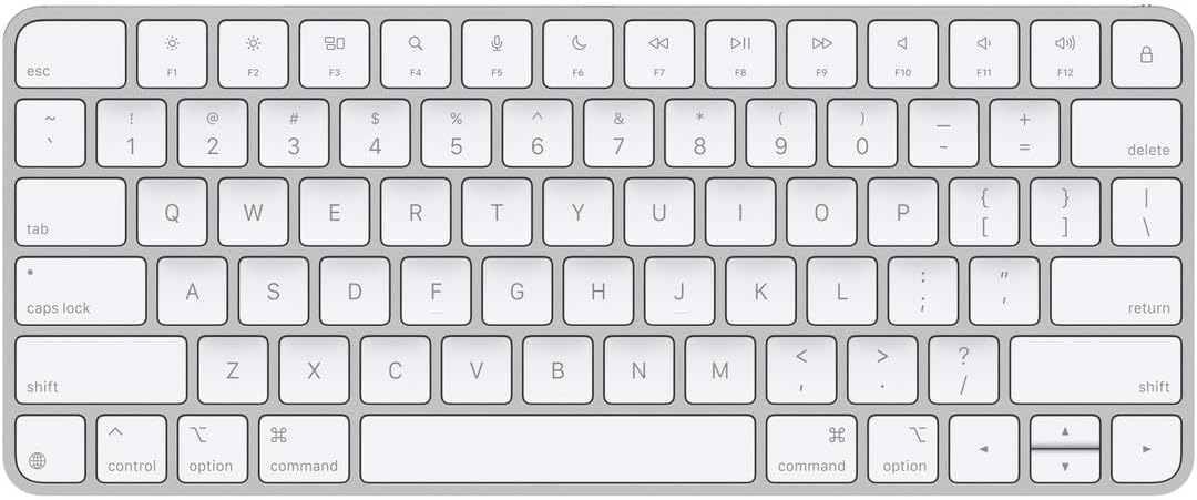 Apple Magic Keyboard with Numeric Keypad British English Wireless Rechargeable Keyboard - Silver - New Condition