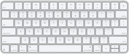Apple Magic Keyboard with Numeric Keypad British English Wireless Rechargeable Keyboard - Silver - New Condition