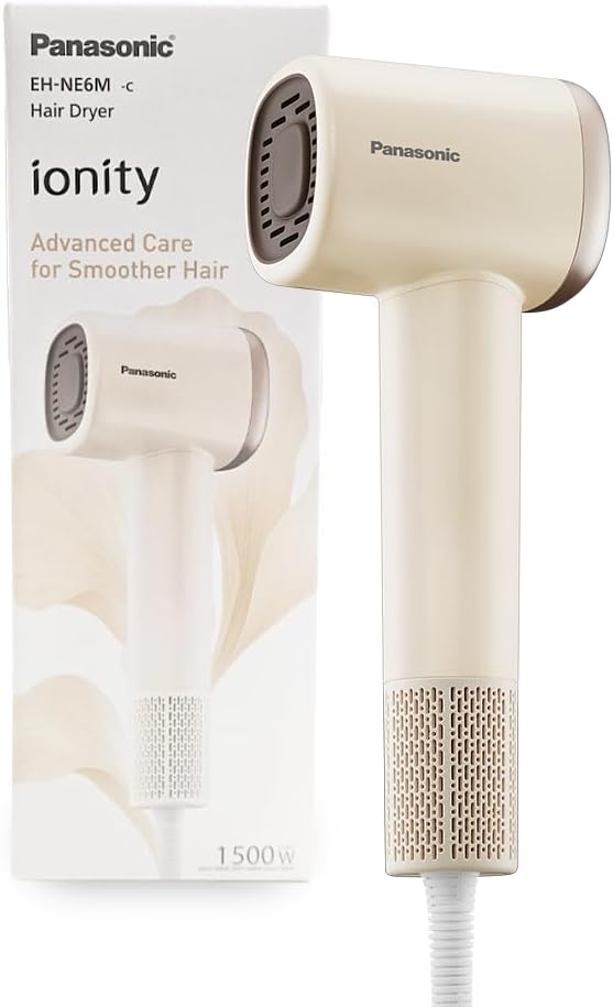 Panasonic Hair Dryer – 430 Million Negative Ions, 104,800 RPM, 2 Speed & 4 Heat Settings - New Condition
