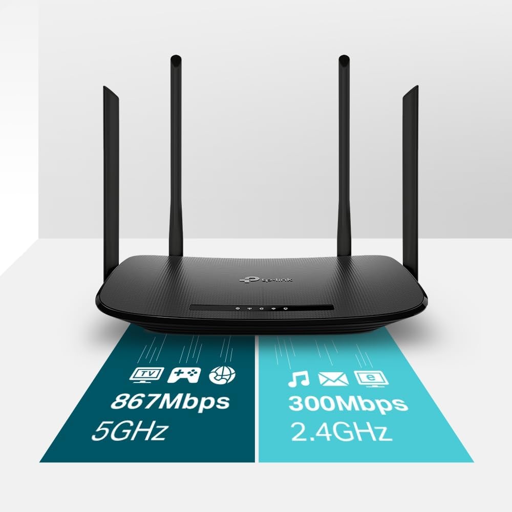 TP-Link Archer VR300 AC1200 VDSL/ADSL Dual-Band Modem Router - New Condition