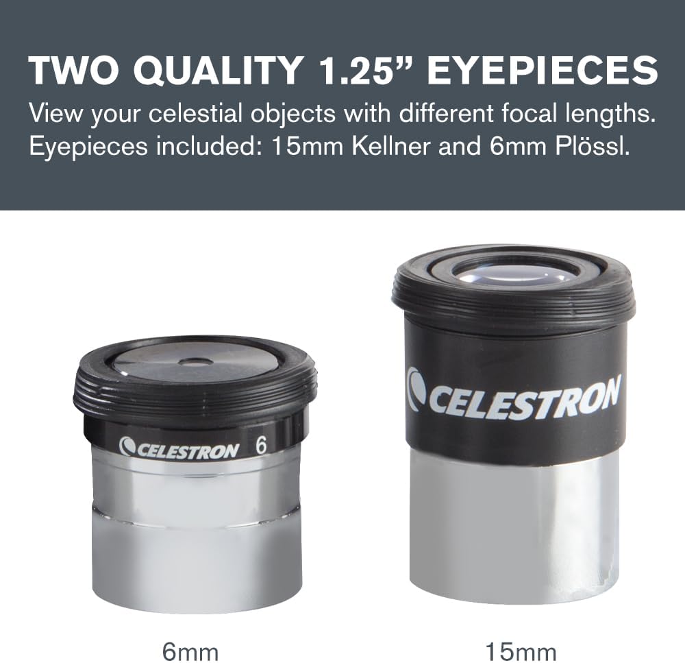 Celestron AstroMaster Telescope Accessory Kit 8-Piece - Excellent Condition
