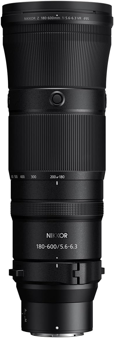 Nikon NIKKOR Z 180-600mm f/5.6-6.3 VR Super-Telephoto Zoom Lens - New Condition