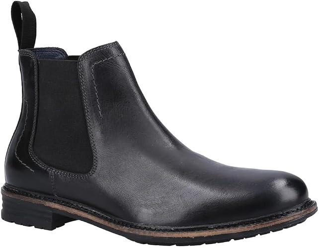 Hush Puppies Men's Chelsea Boots – Black (UK 7 / US 8) - New Condition