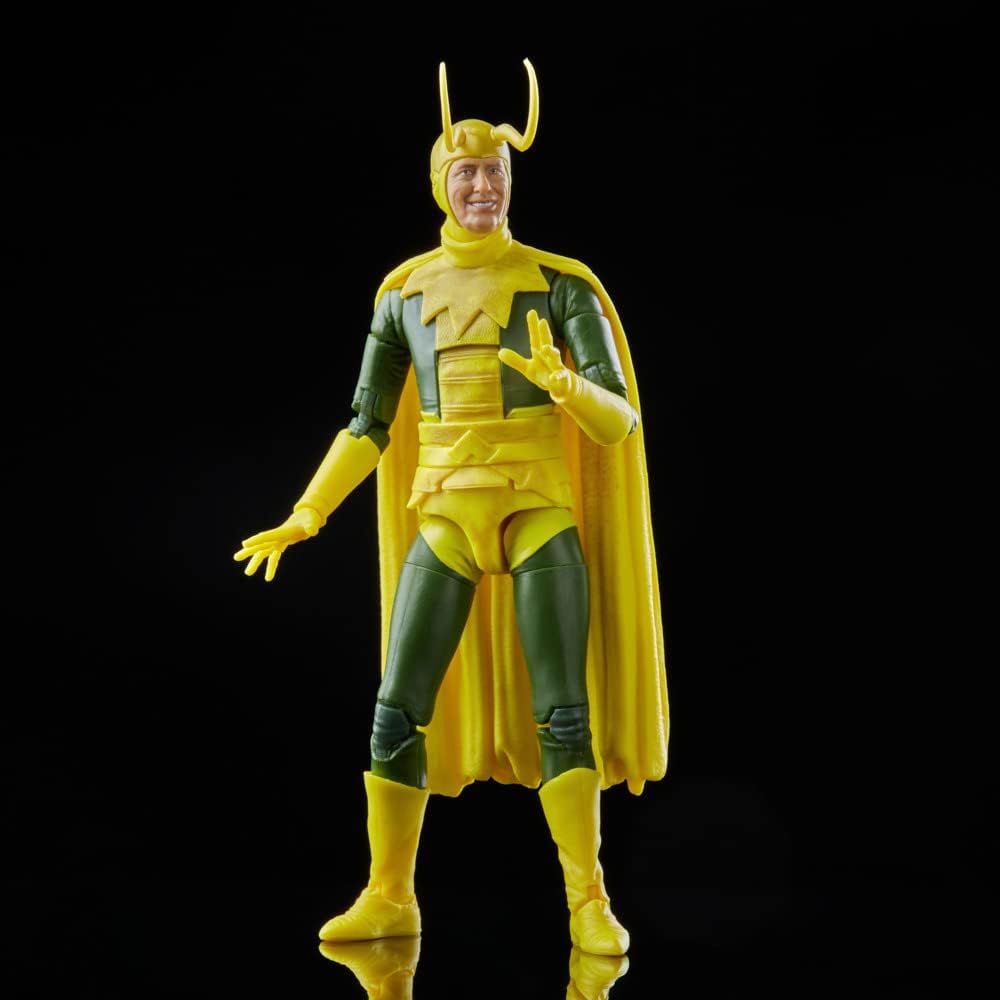 Avengers Marvel Legends Series MCU Disney Plus Classic Loki Action Figure 6 Inch Collectible Toy - New Condition