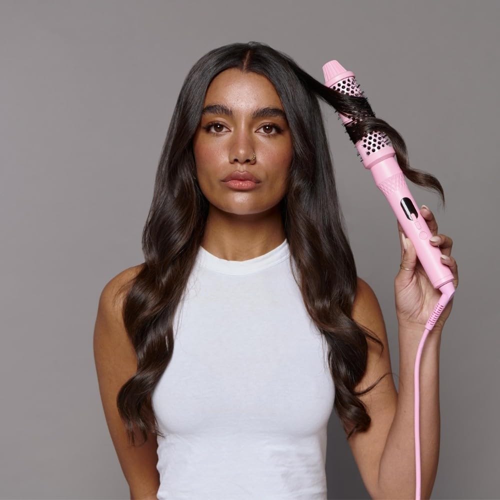 Mermade Hair Infrared Thermal Brush, 32 mm Size, Pink - New Condition
