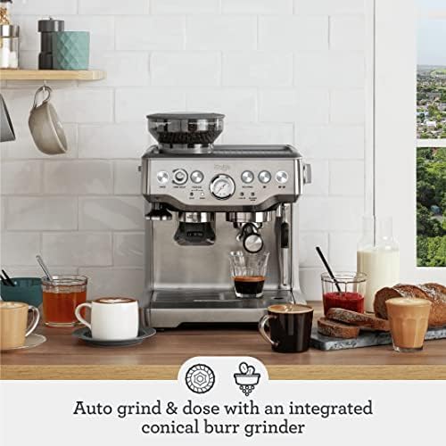 Breville Barista Express Espresso Machine Charcoal BES870CHR - Excellent Condition