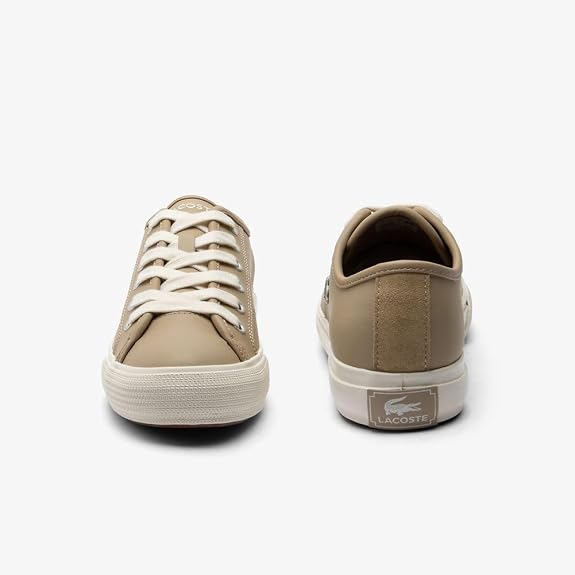 Lacoste Backcourt 224 1 CFA Women's Sneakers – Light Brown/Off White (US 5) - New Condition