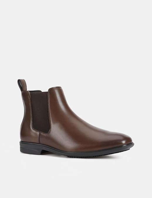 Hush Puppies Men’s Cambridge Dress Shoes – Chestnut, US 10.5 / UK 9.5 - New Condition