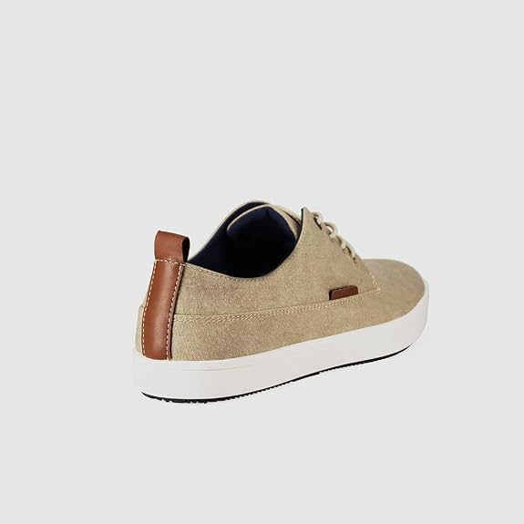 Wild Rhino Hart Men's Canvas Shoes – Sand (EU 41 / US 8) - New Condition