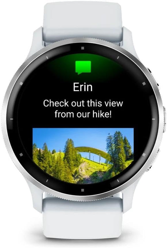Garmin Venu 3 GPS Smartwatch with AMOLED Display - Whitestone - Excellent Condition