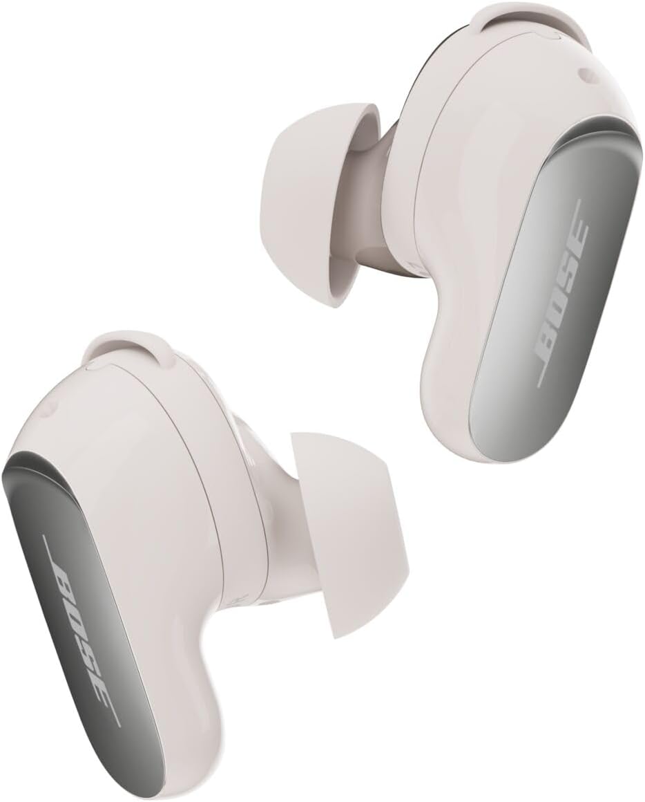 Bose QuietComfort Ultra Earbuds (2nd Gen) Wireless Noise Cancelling Earbuds – White Smoke - Excellent Condition