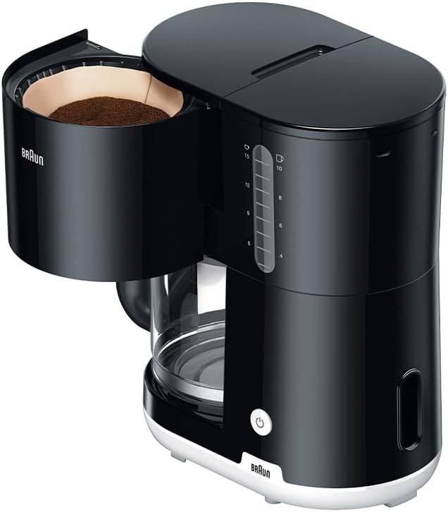 Braun Essentials Breakfast1 KF1100BK 10-Cup Filter Coffee Machine – 1000W - Excellent Condition