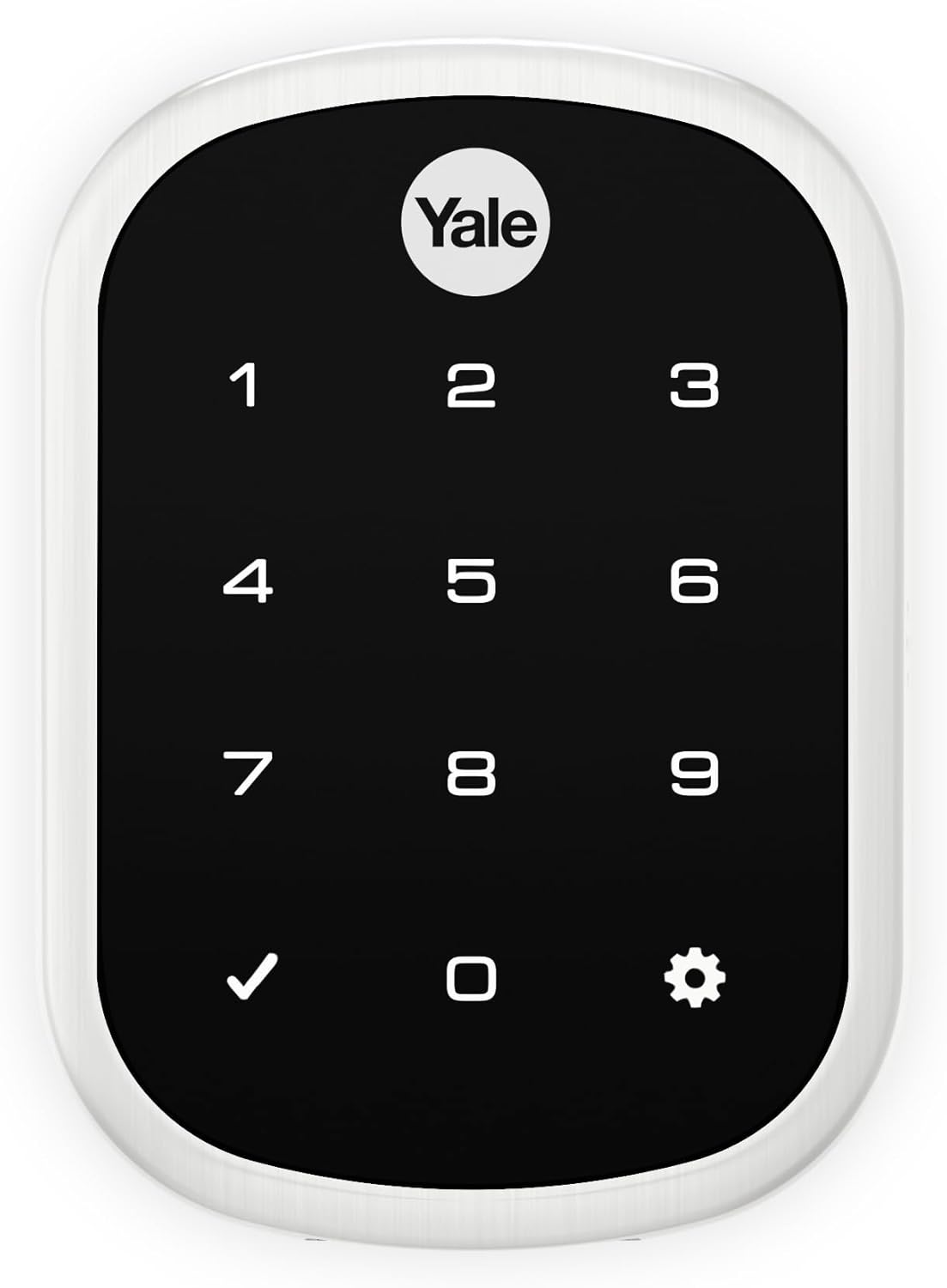 Yale Assure SL Smart Touchscreen Deadbolt Lock Satin Chrome with Yale Home Module - New Condition