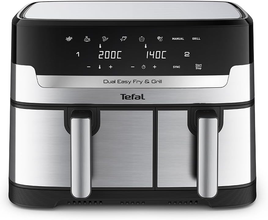 Tefal Dual Easy Fry & Grill Deluxe XXL 8.3L Air Fryer - Excellent Condition