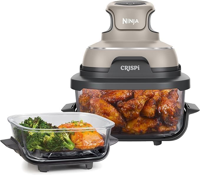 Ninja Crispi™ 4-in-1 Portable Glass Air Fryer - Excellent Condition