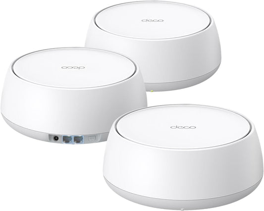 TP-Link Deco BE25 BE5000 Dual-Band WiFi 7 Mesh Router with 2.5Gbps Ports - New Condition