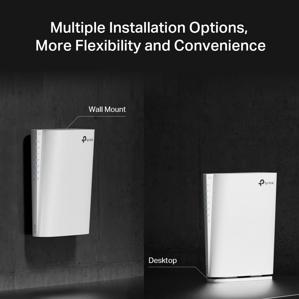 TP-Link RE900XD AX6000 Mesh Wi-Fi 6 Dual-Band Range Extender - New Condition