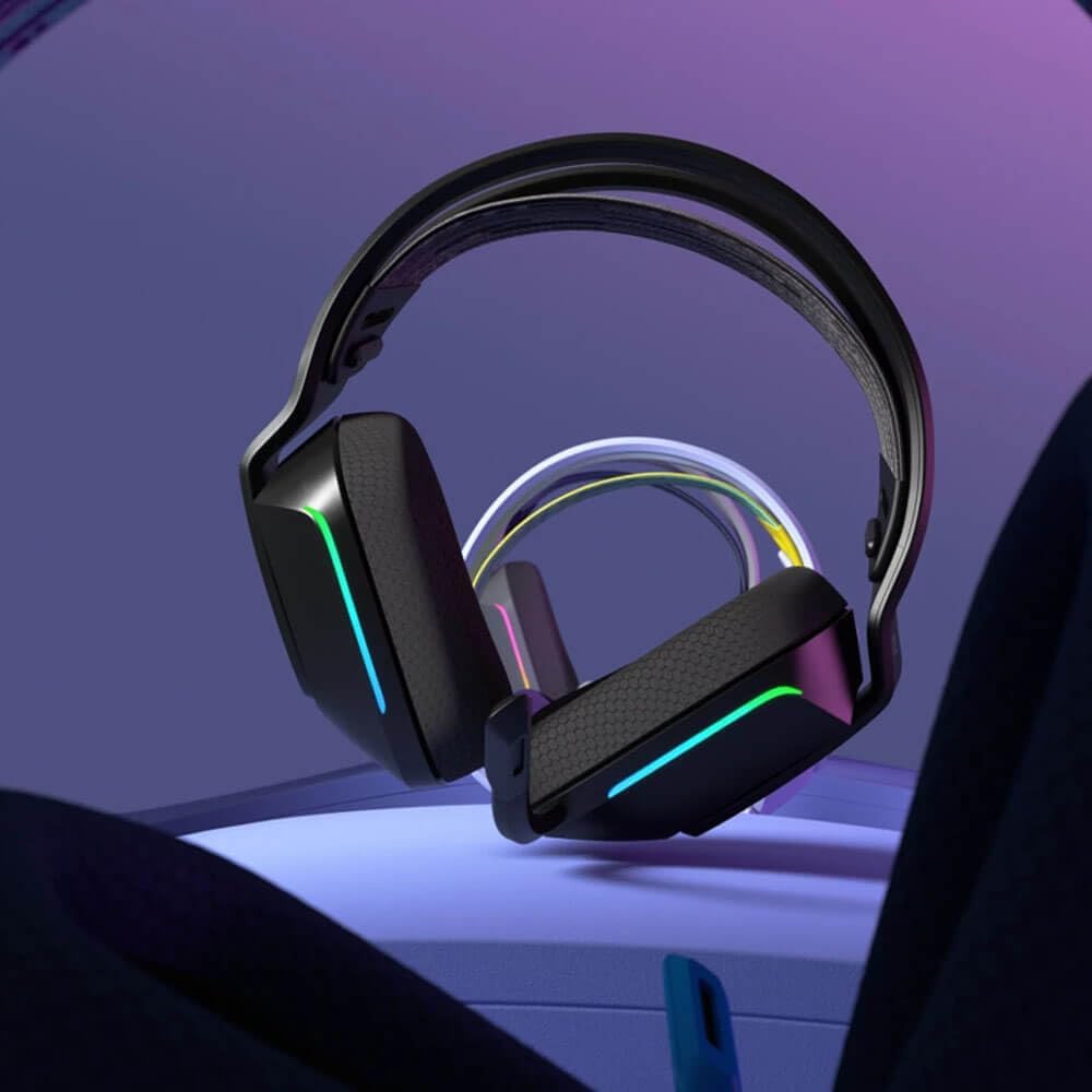 Logitech G733 LIGHTSPEED Wireless RGB Gaming Headset – Black - Excellent Condition