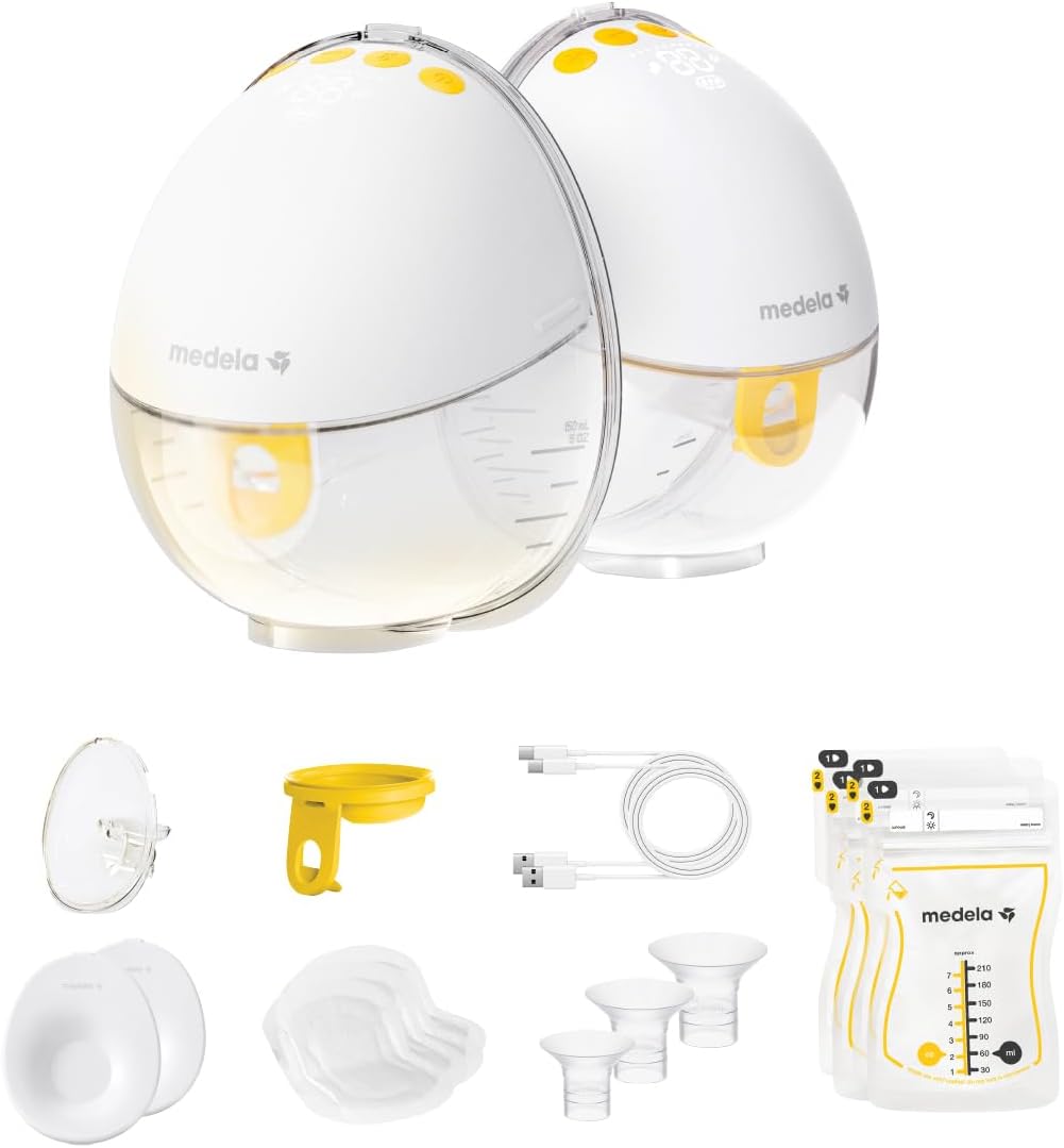 Medela Motion InBra Wearable Double Electric Breast Pump with 2-Phase Expression - Excellent Condition
