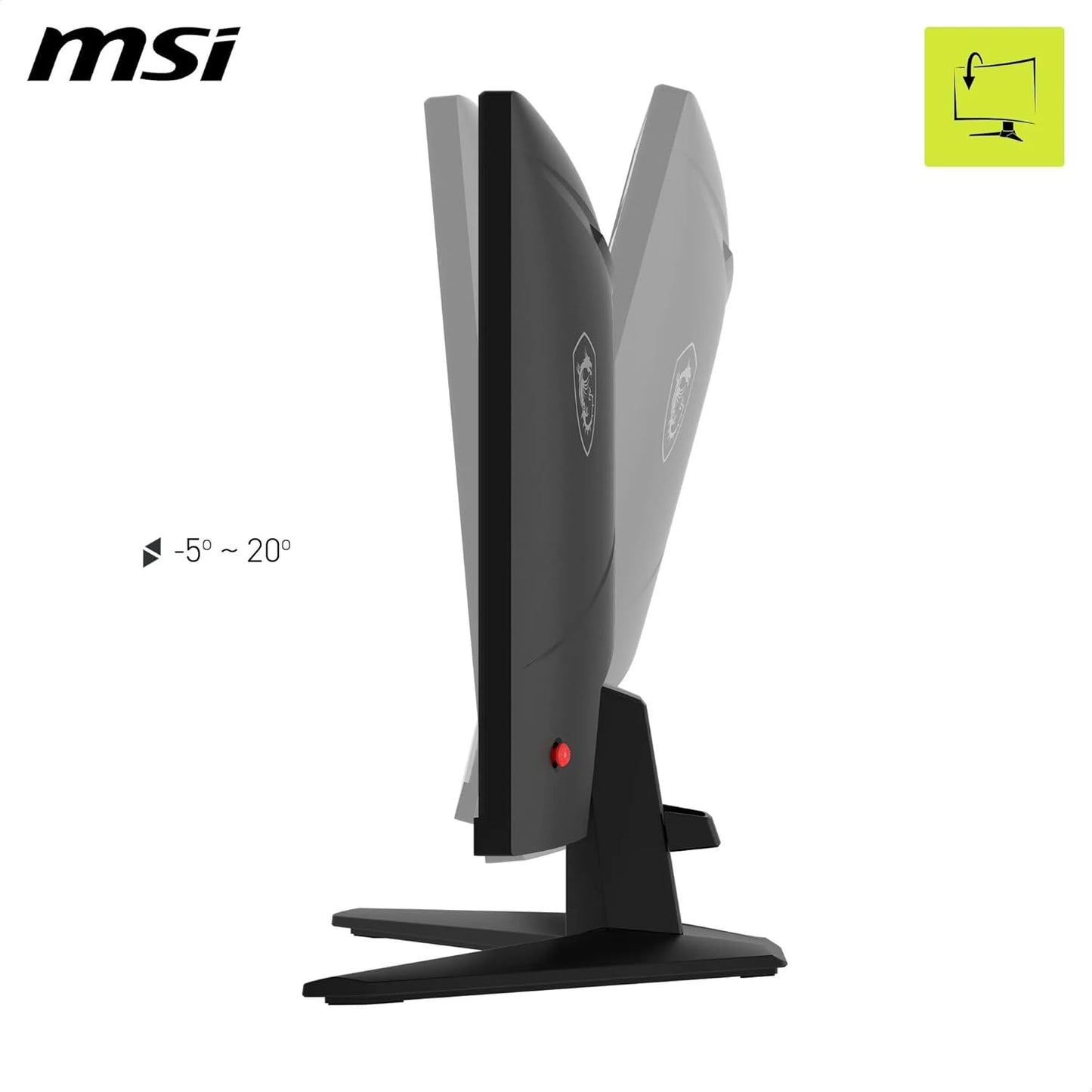 MSI MAG 244F 24' FHD (1920 x 1080) IPS Gaming Monitor - Excellent Condition