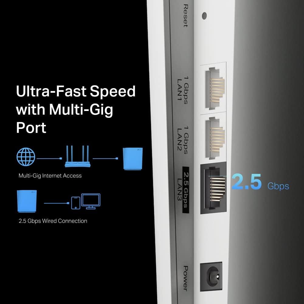 TP-Link RE900XD AX6000 Mesh Wi-Fi 6 Dual-Band Range Extender - New Condition