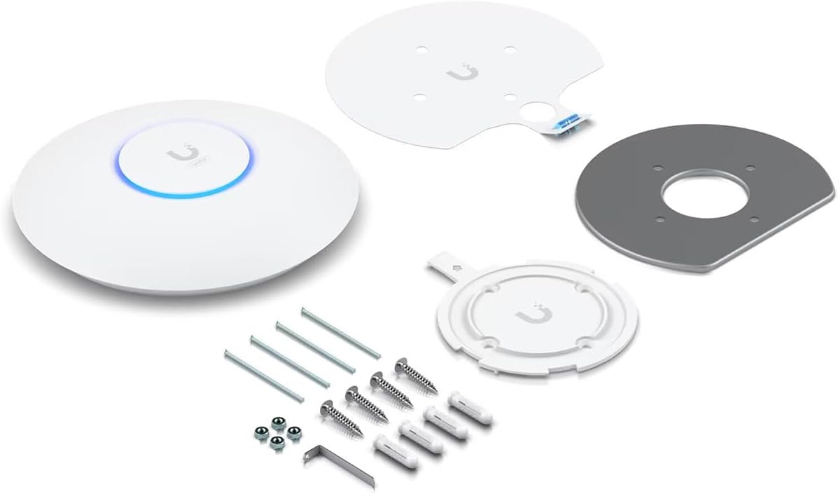 Ubiquiti UniFi U6+ Dual-Band Wi-Fi 6 PoE Access Point - Excellent Condition