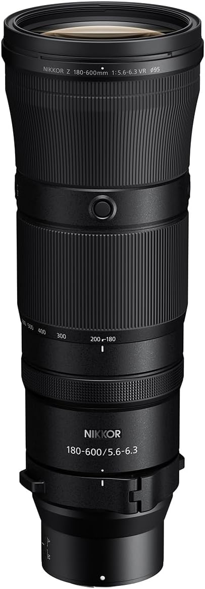 Nikon NIKKOR Z 180-600mm f/5.6-6.3 VR Super-Telephoto Zoom Lens - New Condition