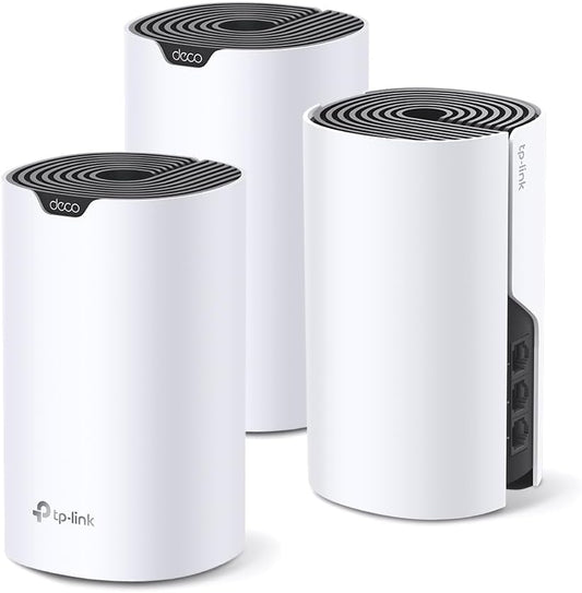 TP-Link Deco AC1900 Whole Home Mesh Wi-Fi System (Deco S7 3-Pack) - New Condition