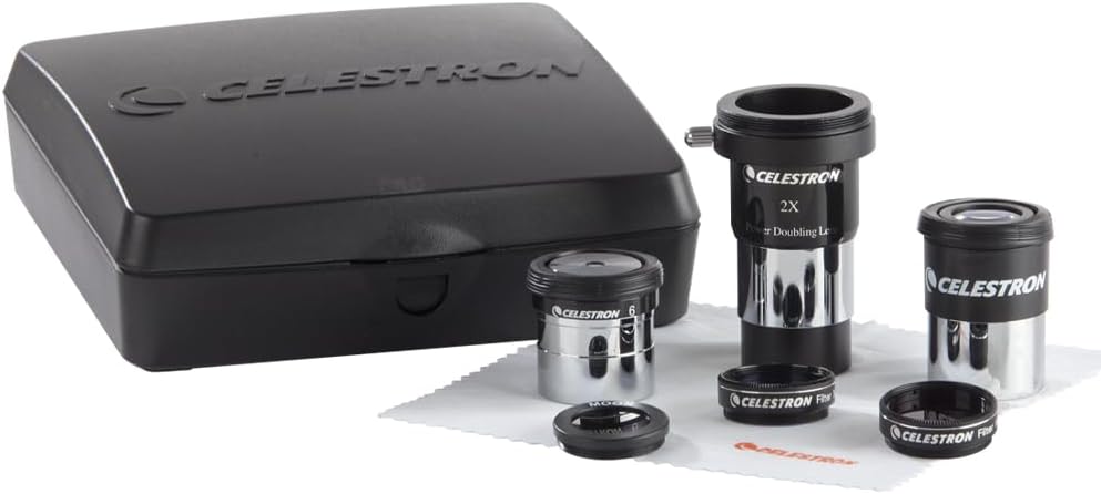 Celestron AstroMaster Telescope Accessory Kit 8-Piece - Excellent Condition