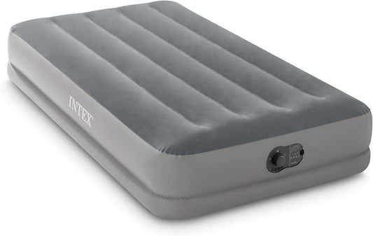 INTEX 64112 Twin Dura-Beam Prestige Airbed with USB Pump - New Condition