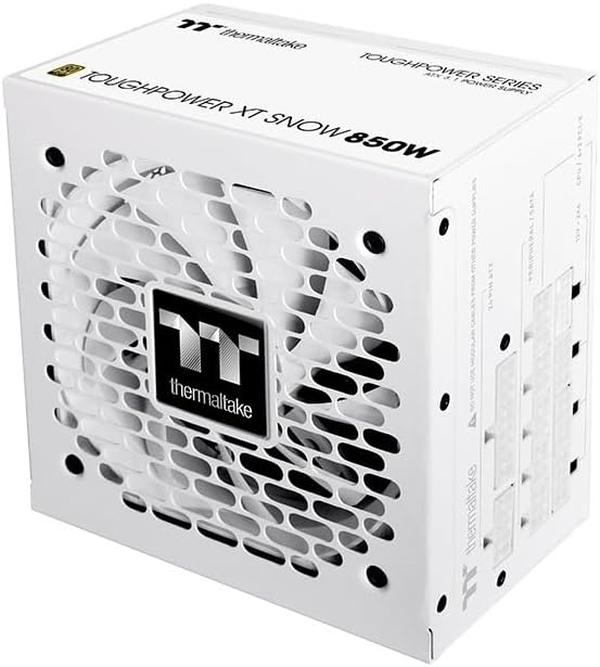 Thermaltake Toughpower XT Snow 850W 80+ Gold Fully Modular PCIe 5.1 ATX 3.1 Power Supply - New Condition