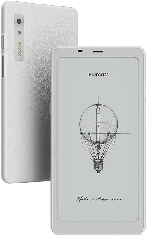 BOOX Palma 2 Mobile ePaper Reader – 6.13-inch 300 PPI Display, 6GB RAM, 128GB Storage, Off White - New Condition