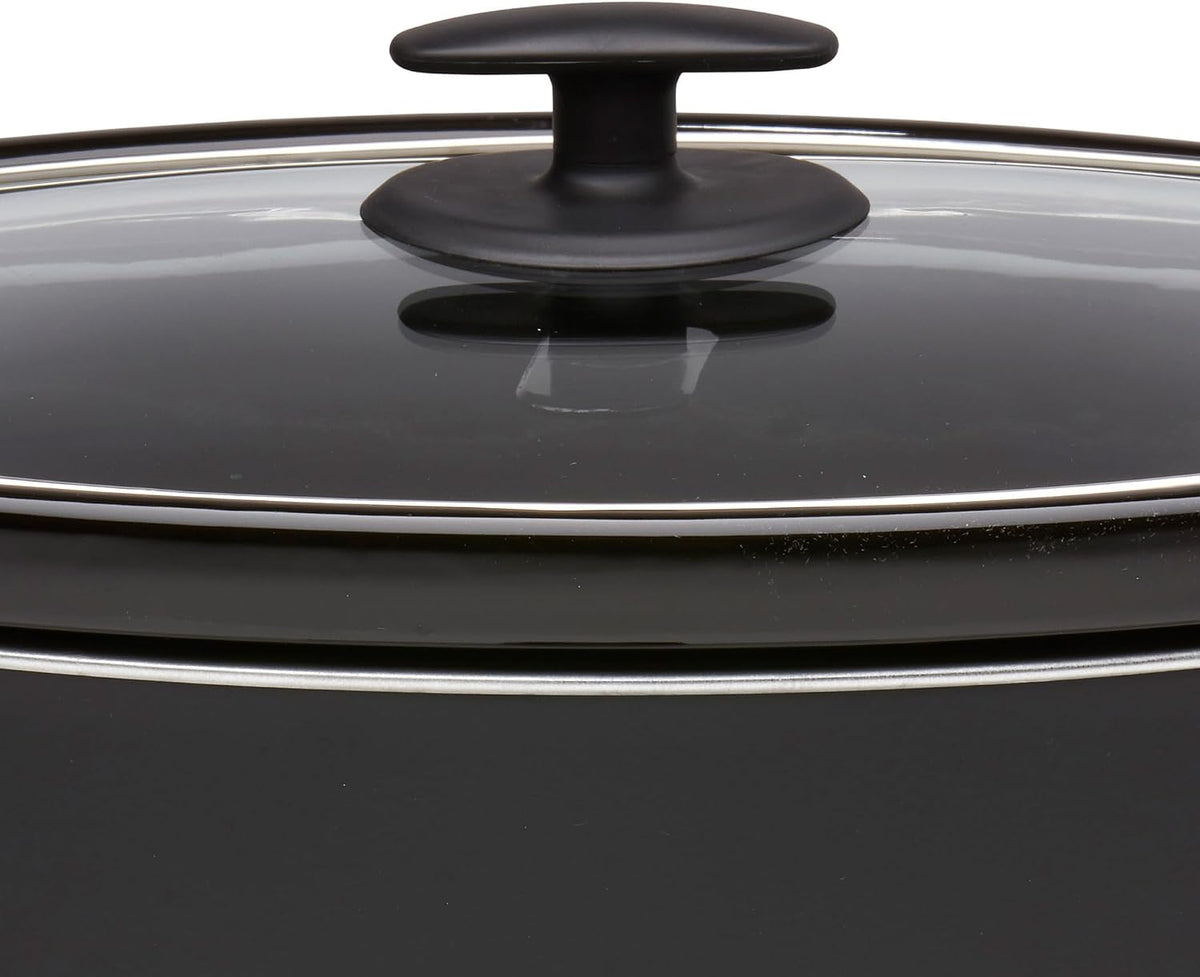 Russell Hobbs RHSC7 7L Slow Cooker with Ceramic Bowl – Matte Black - Excellent Condition
