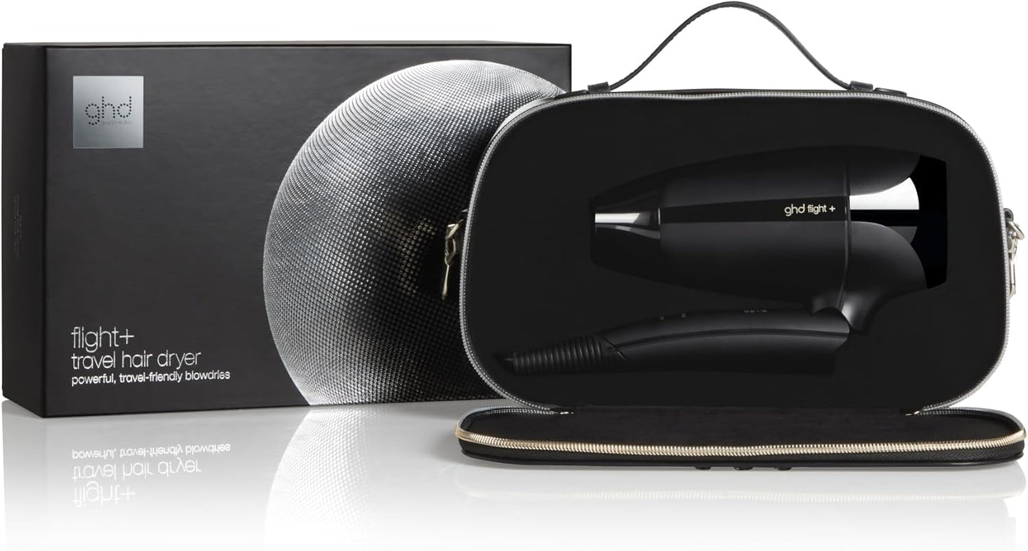 ghd Flight+ Travel Hair Dryer with Dual Voltage - Black - Excellent Condition