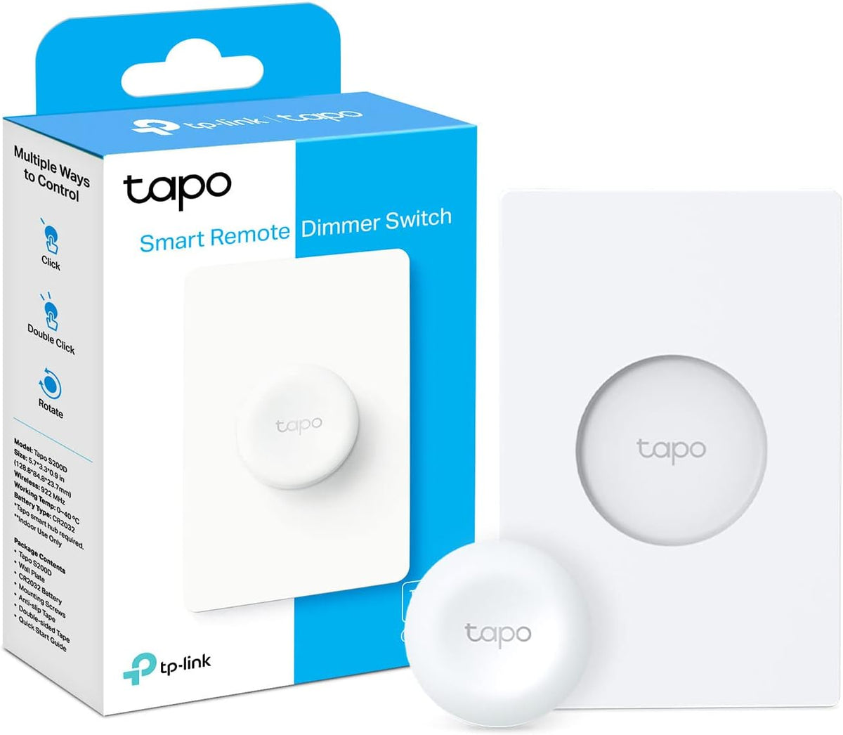 Tapo S200B Smart Button & Wireless Lighting Control - New Condition