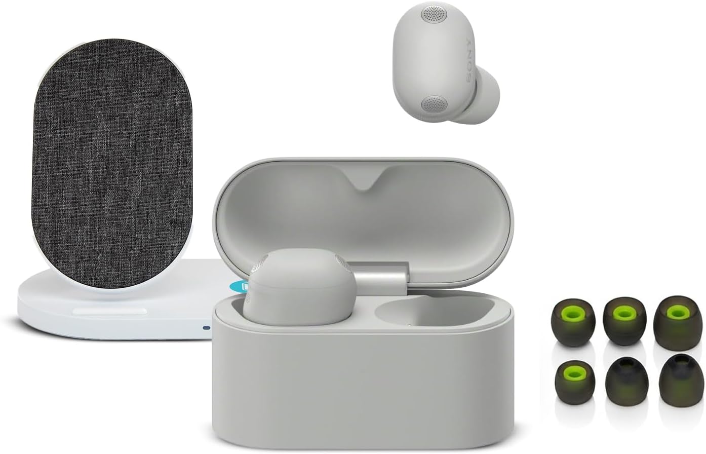 Sony WF-1000XM6 Truly Wireless Noise Cancelling Earbuds Platinum Silver - Excellent Condition