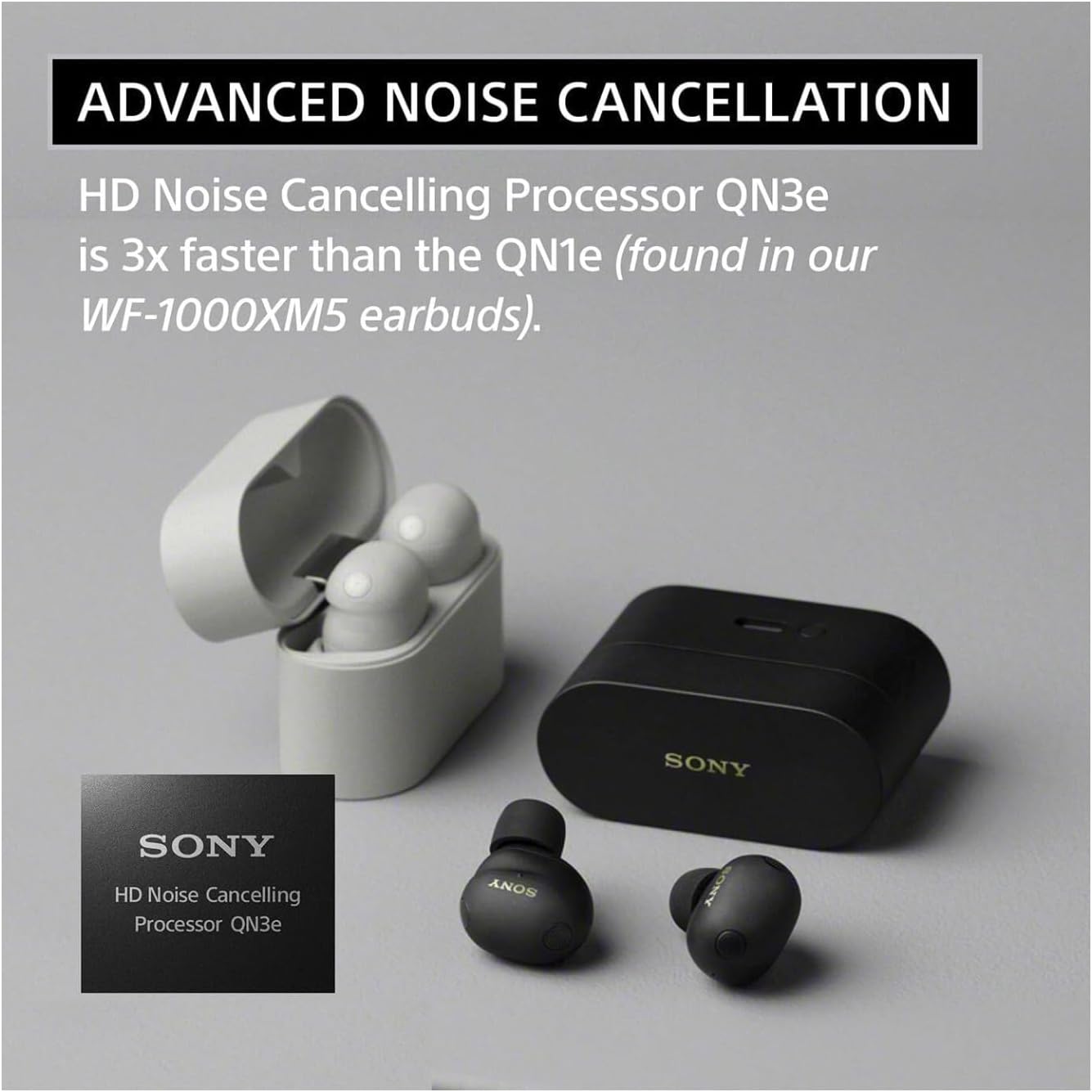 Sony WF-1000XM6 Truly Wireless Noise Cancelling Earbuds Platinum Silver - Excellent Condition