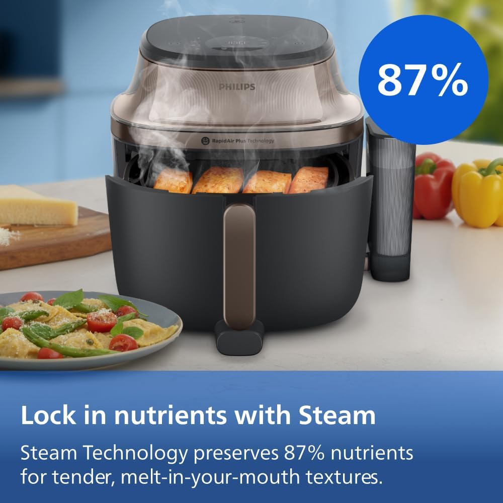 Philips Airfryer 5000 Series SteamFry 7.2L Air Fryer Oven - Excellent Condition