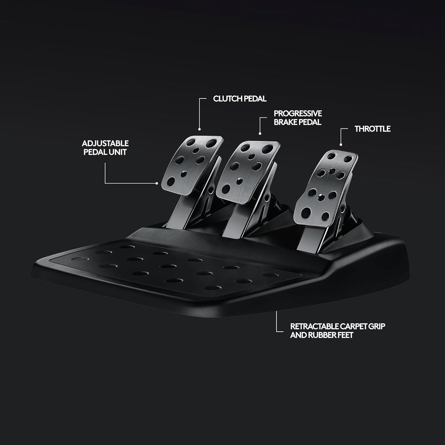 Logitech G920 Driving Force Racing Wheel & Pedals for Xbox & PC - New Condition