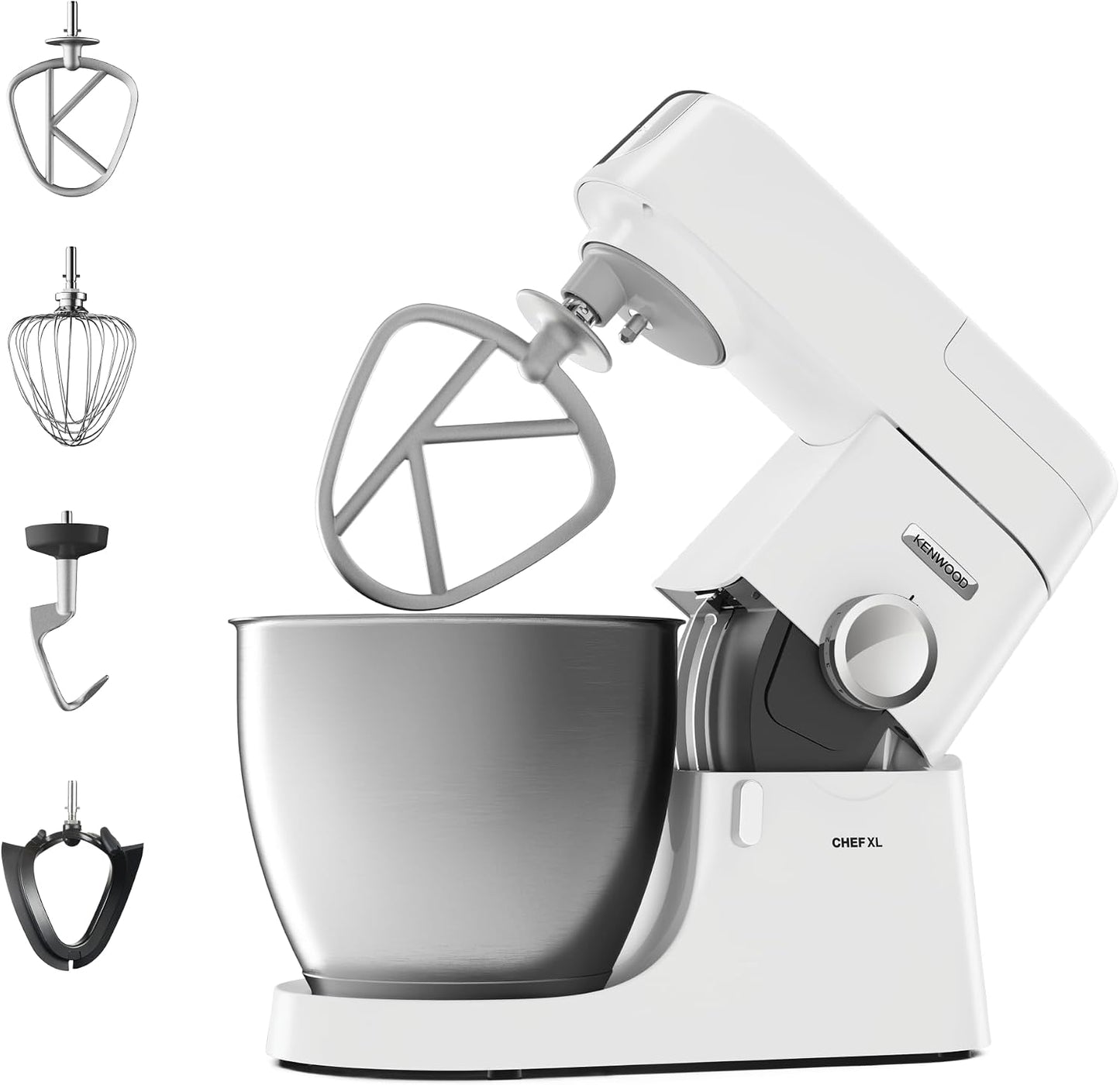 Kenwood Chef XL KVL4100W 1200W Kitchen Machine with 6.7L Bowl - Excellent Condition