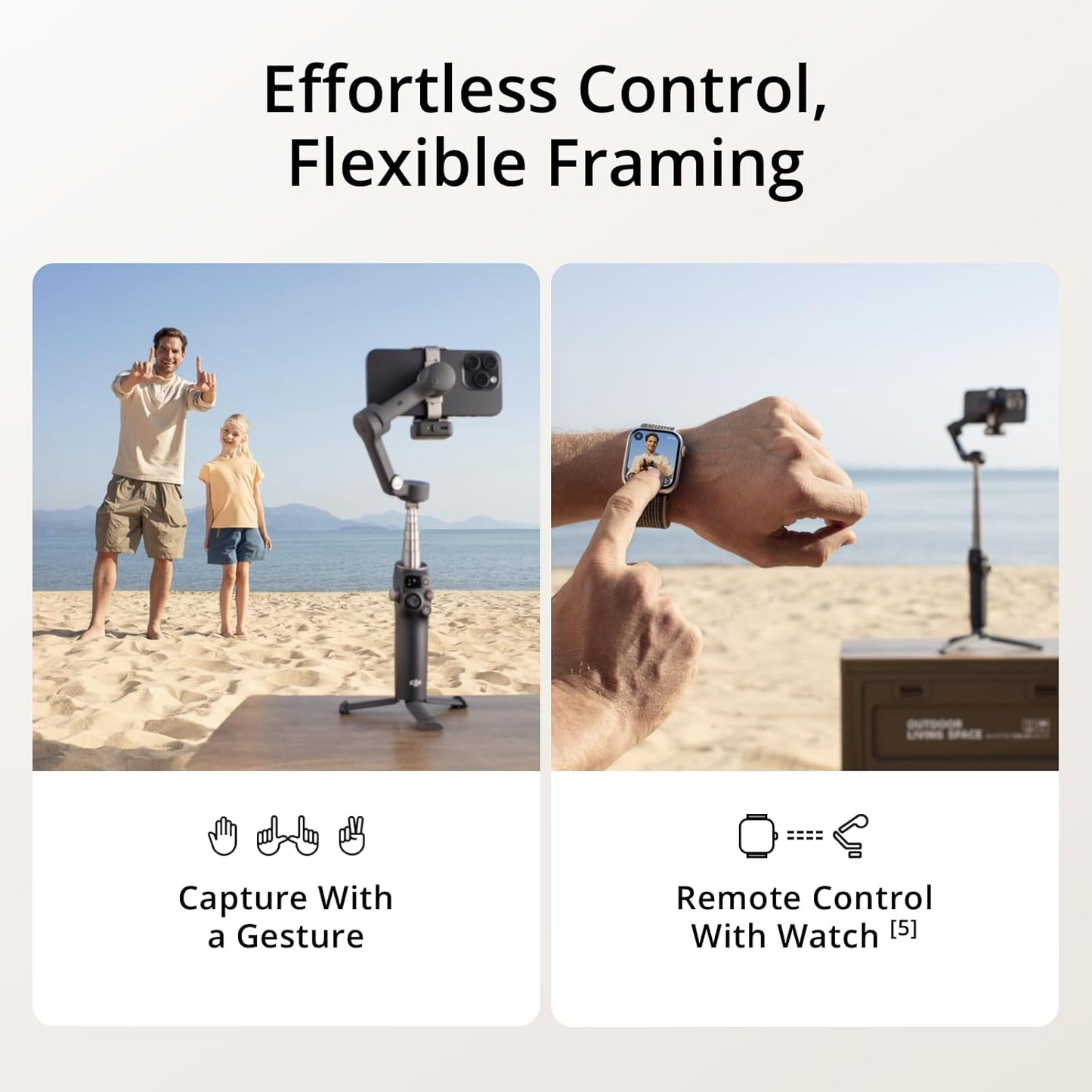 DJI Osmo Mobile 7P Gimbal Stabilizer for iPhone, Android, Native Tracking, Lighting - New Condition