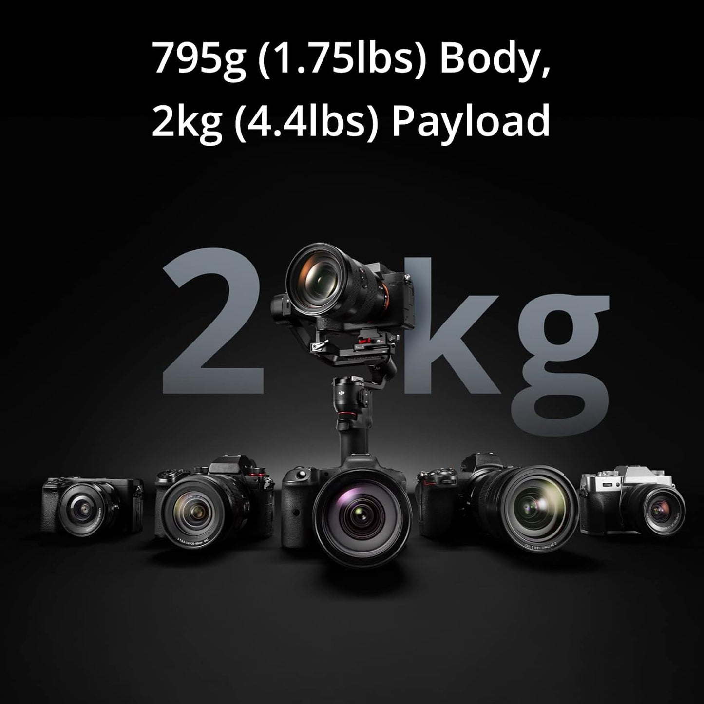 DJI RS 3 Mini 3-Axis Mirrorless Camera Gimbal Stabilizer - New Condition