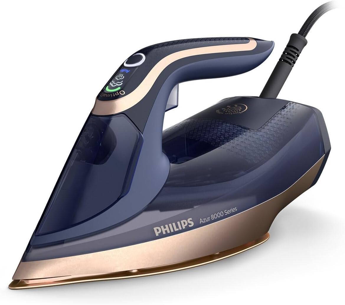 Philips Azur 8000 Series Steam Iron 2400W – 55g/min, 240g Boost - Excellent Condition