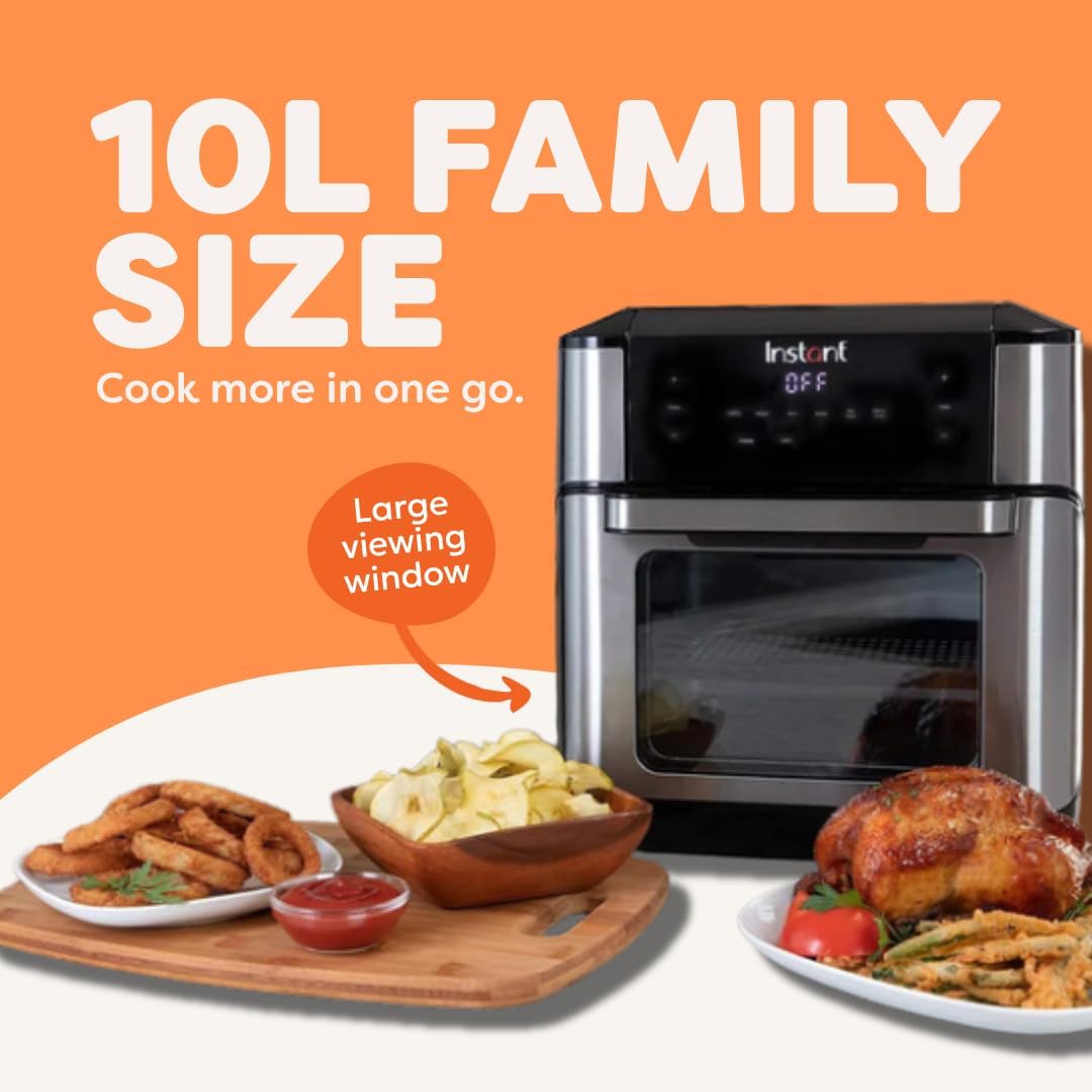 Instant Pot Vortex Plus 10L Air Fryer Oven – Stainless Steel - New Condition